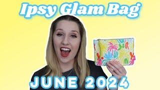 Ipsy Glam Bag | Unboxing & Try-On | June 2024