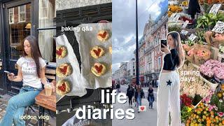 romanticising life | london diaries, shopping vlog, baking q&a  AD