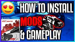 How to Install Mods for Need For Speed Most Wanted - PS Vita (New Cars)