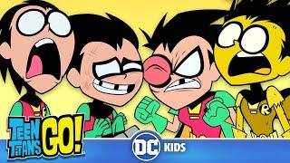 Robin's MANY Injuries  | Teen Titans Go! | @dckids