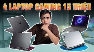 Top 4 Laptop Gaming 15 Triệu ĐÁNG MUA nhất 2024