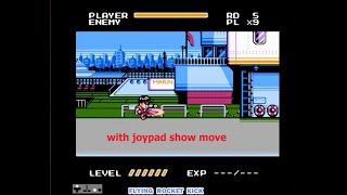 Guy SECRET Move List  with JOYPAD Show