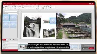 Hvordan legge til video i en CEWE FOTOBOK