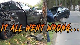 Modified Cars Lose Control, CRASH, and Catch On FIRE! (Cops Show Up) - Car Meets Gone Wrong #45