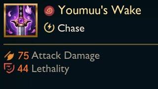 Youmuu's Wake - 44 Lethality from a Single Item!