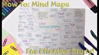 How to Make The PERFECT Mind Map and STUDY EFFECTIVELY! | Eve