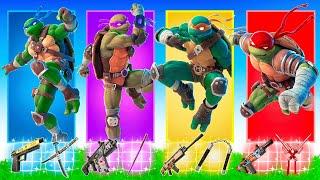 The *RANDOM* NINJA TURTLES BOSS Challenge in Fortnite!