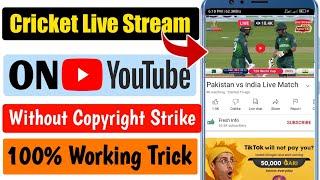 How To Live Stream Cricket Match on Youtube 2023 | Cricket Live Stream Kaise Kare Mobile se