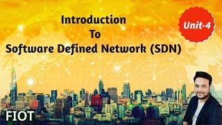 Introduction to SDN || Software defined network || FIOT || JNTU || CSE