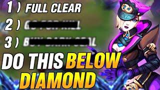 I PROMISE YOU A WIN IF YOU DO THIS BELOW DIAMOND