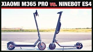 XIAOMI M365 PRO vs. NINEBOT ES4, der ultimative Vergleich! Escooter, Eroller, Test (DEU-GER)