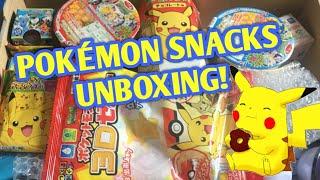 EUROPEANS  TRYING JAPANESE POKÉMON SNACKS  