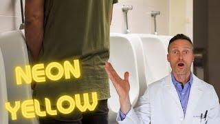 Neon yellow pee after taking supplements - EXPLAINED