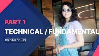 #technical vs #fundamental analysis #tradingcourse #cryptotrader#utubevideo #indiantrader