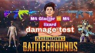 Pubg Mobile Lite | M416 Glacier VS M416 Lizard Damage Test