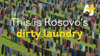 Kosovo Artist Hangs Dresses For 20,000 Wartime Rape Victims