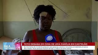 Teto desaba em cima de uma família em Castelão | Fala Cabo Verde