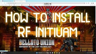 How to install RF Initium and disable antivirus