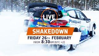 Shakedown LIVE! WRC Arctic Rally Finland 2021 Powered by CapitalBox