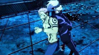 SATORU GOJO VS SUKUNA - JUJUTSU KAISEN EP. 01x02 DUBLADO