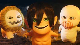 Chibi Titans 3 - The Warhammer Titan | Attack On Titan Animation