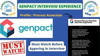 GENPACK Interview Experience 2022 | Process Associate Role | Must Watch Before Appearing