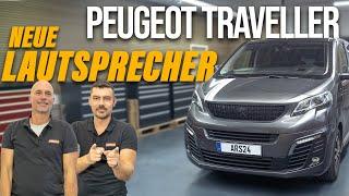 Peugeot Traveller Lautsprecher einbauen & Türdämmung | ProAce, Zafira Life, Ulysse