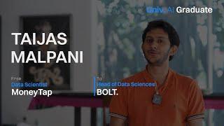 On Learning Data Science Skillsets - Taijas, Head of Data Sciences BOLT