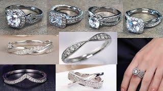 Latest white gold ring designs with Price l white gold ring with diamonds l wedding rings..