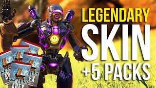 Free Legendary Skin + 5 Free Apex Packs in Apex Legends