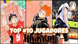 ESTOS SON LOS 10 MEJORES JUGADORES AL FINAL DEL MANGA DE HAIKYUU | HAIKYUU TOP | HAIKYUU SPOILERS!!!