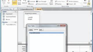 Databases with Microsoft Access - Episode 6 - Nested Queries