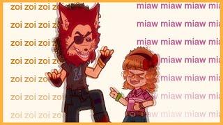 Zoi zoi zoi & miaw miaw miaw || Trend || FNAF & Afton Family|| Michael and Elizabeth ||