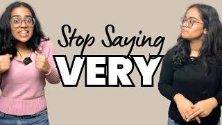  Stop Saying VERY Now!! Use These Advanced English Words #learnenglish #speakenglish #vocabulary