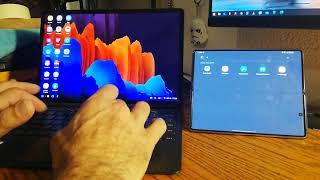 Samsung galaxy tab s7 plus oneui3.1 update! Keyboard sharing #samsung #oneui3 #android11 #tabs7plus