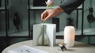 The Enchanting Pop-Up Book Vase for Every Flower Lover