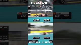 Recreating F1 Crashes | Leclerc Miami 2023 Qualifying #shorts #f1 #f1crashes #f1shorts