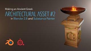 Making an Architectural Asset (Blender 2.8) Tutorial p.2 Particles