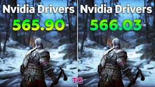 Nvidia Drivers 565.90 vs 566.03 - Is There a Performance Boost?