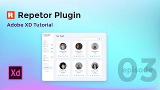 Repetor Plugin   Adobe XD Tutorial