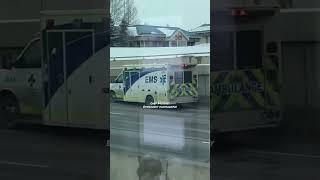 Emergency Scene on Crowchild Trail in Calgary