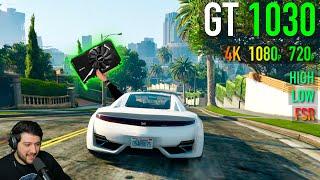 The GT 1030 in GTA 5 Enhanced - It's Surprisingly Playable!