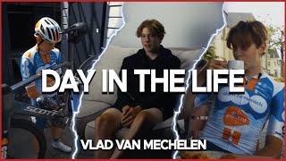 DAY IN THE LIFE OF A PROFESSIONAL CYCLIST ft. Vlad Van Mechelen