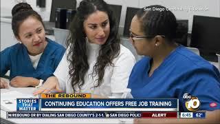 KGTV-SD: San Diego Continuing Education Offers Free Job Training