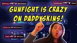 THE GUNFIGHT MODE ON DADDYSKINS IS CRAZY! 7% PROMOCODE