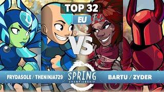 Frydasole & TheNinja729 vs Bartu & Zyder - Top 32 - Spring Championship 2023 - EU 2v2