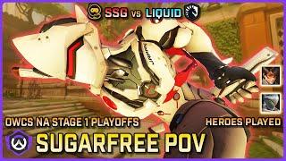 [ Sugarfree ] MVP Sugabron | Spacestation Gaming vs Team Liquid | Upper Finals | OWCS NA S1 Playoffs