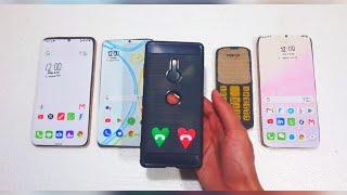 lg v50 thing & htc wildfire E star & soft case sony xz3 & nokia & oppo reno 12F | INCOMING CALL