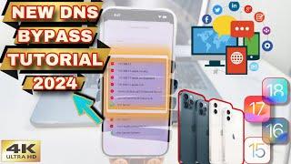 NEW DNS BYPASS !! Permanently Unlock every iphone in world - iPhone Forgot Password Any iOS 2024
