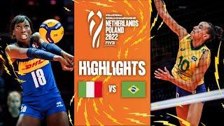  ITA vs.  BRA - Highlights  Phase 2| Women's World Championship 2022